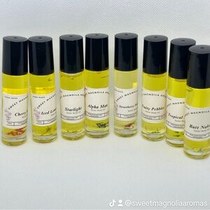 Roll on fragrance body oils. Website in my closet